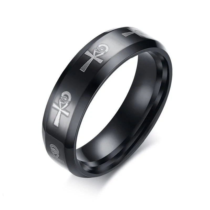 Anka Cross Men's Ring